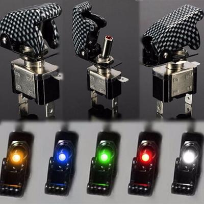 Rocker Car Switch: LED12V 20A