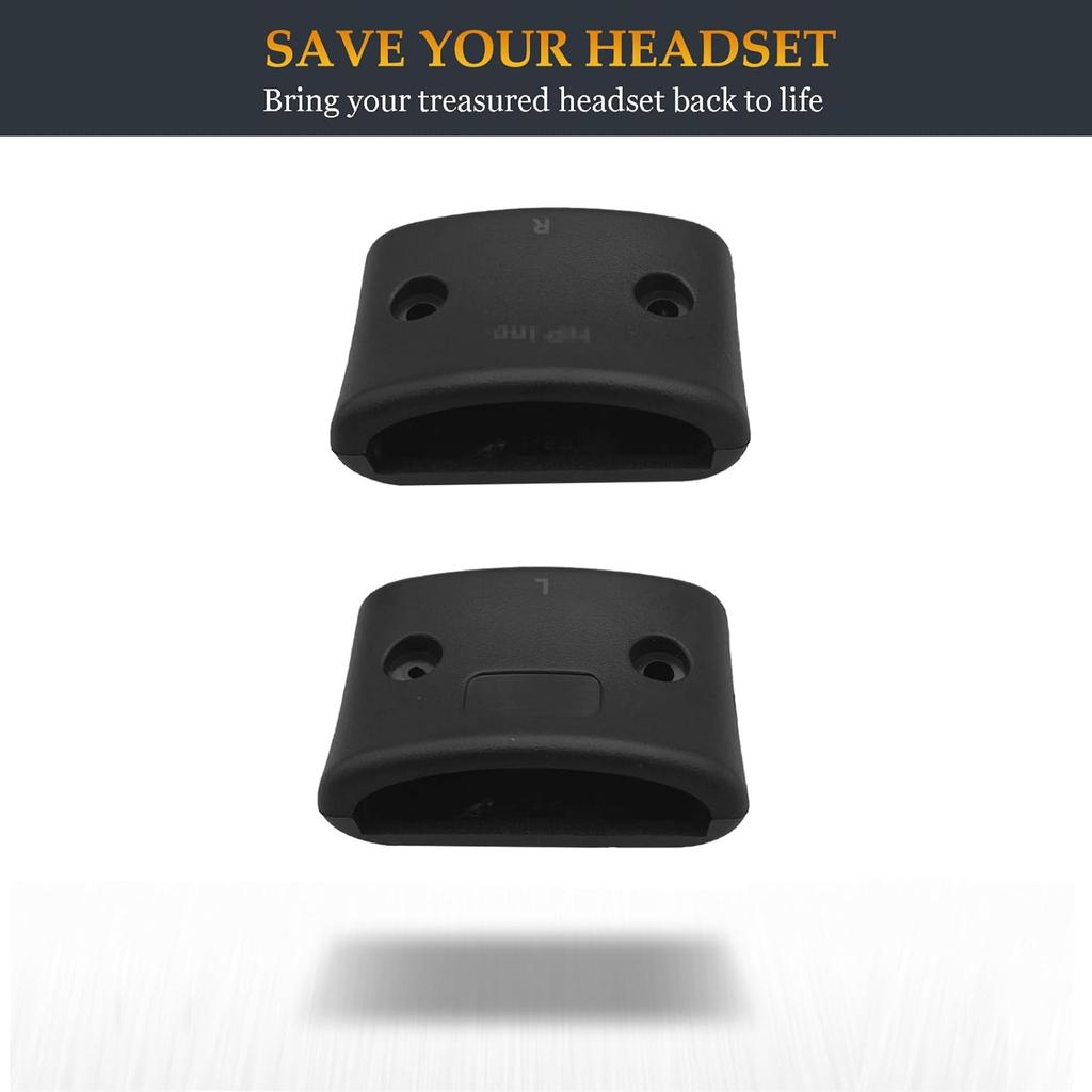 Cloud 2 Hinge Buckles as Same as The OEM Cloud II Slider Clamps Good Fit Hinge Side Covers Parts Replacement for HyperX Cloud 2 Wired/Cloud