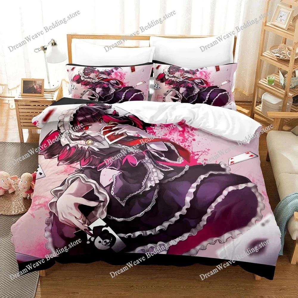 New Danganronpa Bedding Set Single Twin Full Queen King Size Bed Set Adult Kid Bedroom Duvet Cover Sets 3D Print Game Anime