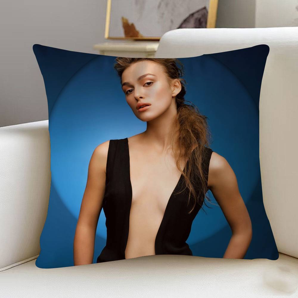 

K-Кира Кристина Найтли Декоративная Эстетика Комнаты Наволочка Домашний Декор Спальня Диван Кровать Наволочка 45x45 12x12Inch