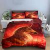 Fiery unicorn on galaxy. Bedding sets Duvet cover sets Duvet covers Pillowcases(1* Duvet Cover 2* Pillowcases without duvet insert)