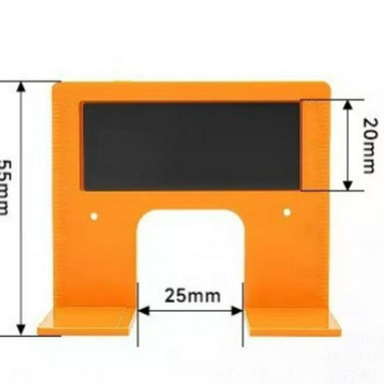 Second Gen Hinge Installation Aid: 2mm Door Gap Locator Tool for Quick Whole House Renovation