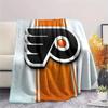 Philadelphia Flyers Flannel Blanket, High quality Comfortable for All Seasons, Home Decor, Warmth and Comfort