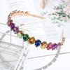 Luxury Elegant Party Jewelry Gifts Rhinestone Headband Pearl Hair Band Gem Crystal Head Wrap