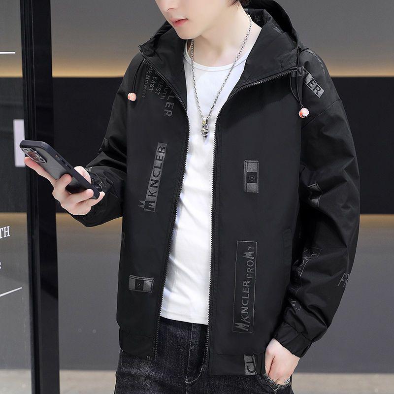 Men's Hooded Slim Fit Jacket - Trendy Spring/Autumn 2025 Style