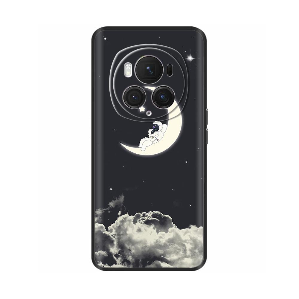 For Honor Magic6 Pro 5G Case For Huawei Honor Magic 6 5G Creative Soft Liquid Silicone Protection Phone Cover for Magic 6 pro