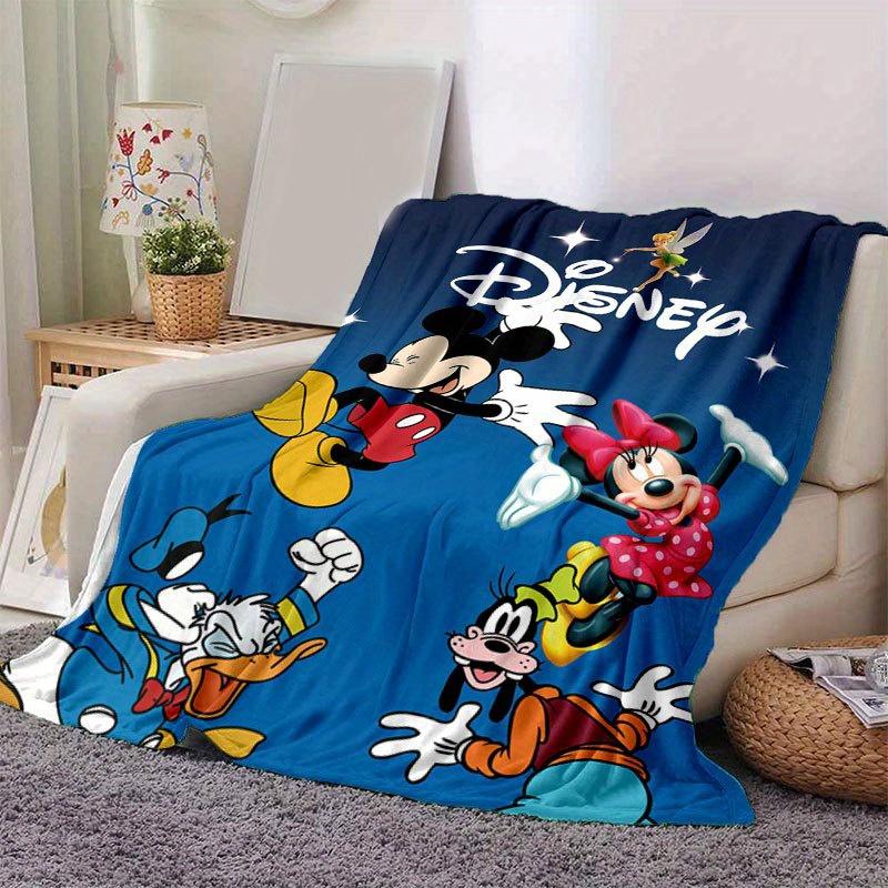 

Mickey and Minnie Cartoon Blanket, Short Plush Cute Warm Blanket, Living, Soft Warm Bedding Coverlet,Unique Gift Idea. 80x120cm