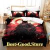 COOL Samurai Cat Bedding Set Duvet Cover Full Queen King Size Pillowcase Bed Printed Bed Set Aldult Kid Bedroom Single Twin