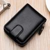 Genuine Leather Men's Driver's License Holder & Wallet, Two-in-One Design, Stylish & Durable