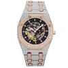 MISSFOX Watch, Popular In Europe and America, Full of Diamonds and Hollowed Out Mechanical Watches, Waterproof Luminous Stainless Steel Men's Watches