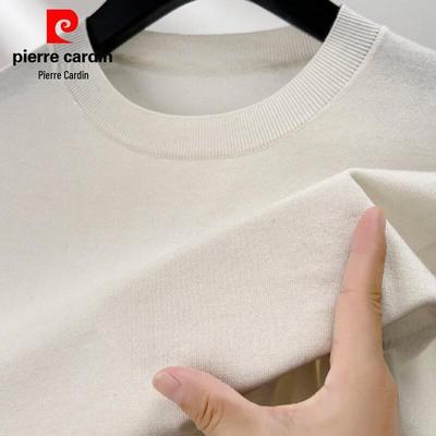 Pierre Cardin Men's Washable Cashmere Blend Round Neck Sweater