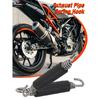 2 peças gancho de mola de tubo de escape para motocicleta ganchos de mola de aço inoxidável para acessórios de tubo de escape Akrapovics SC Project AR