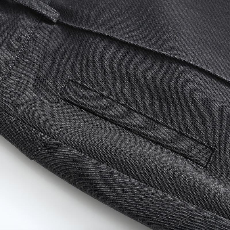 Autumn Winter Slim Fit Slit Midi Skirt