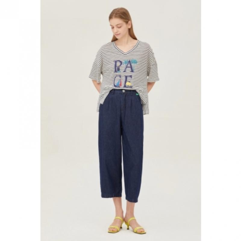 Benetton Back Banding Short Jar Denim Pants Badpb5531