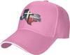 Pray for Texas Map Cross Baseball Cap Polyester Adjustable Sports Hat Unisex Outdoor