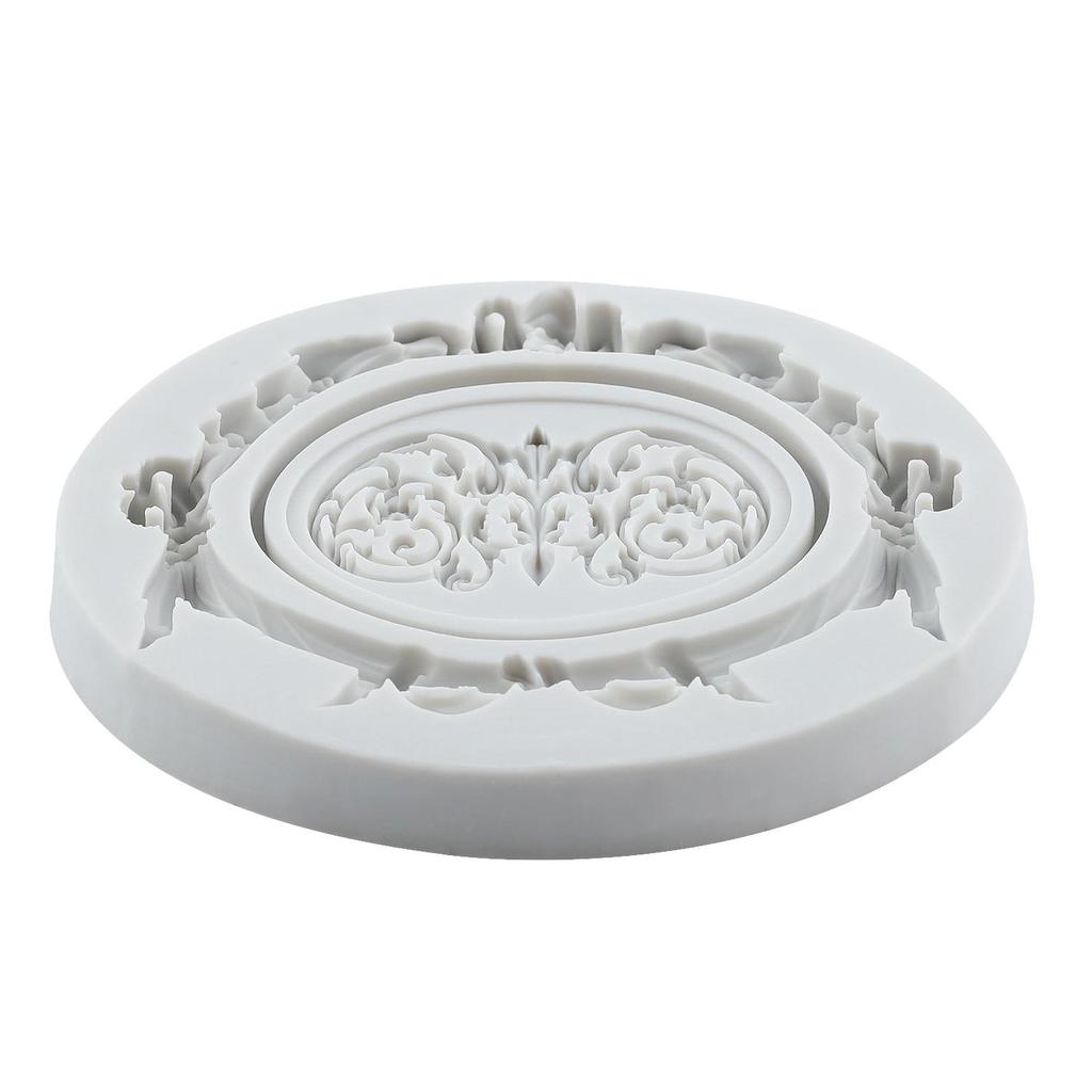 Baroque Frame Silicone Molds Picture Frames Fondant Mold Cake Decorating Tools Cupcake Topper Candy Chocolate Gumpaste Mold