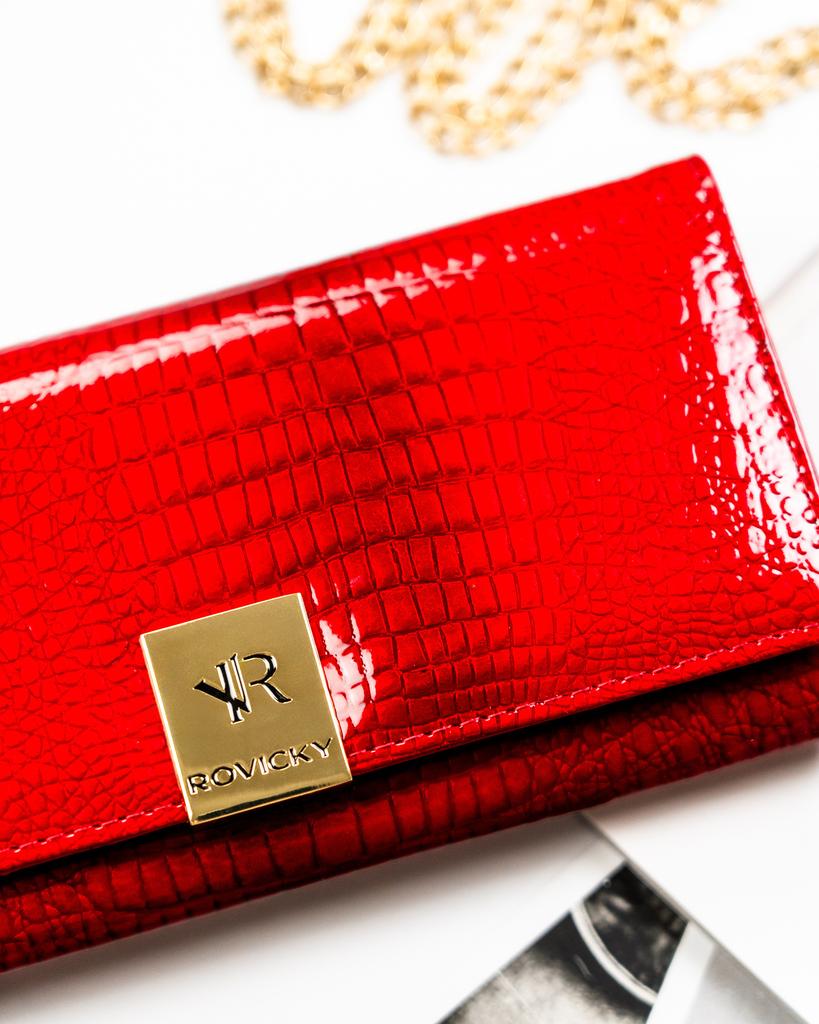 Women's Leather Wallet RH-22-1-RS-5326 Red