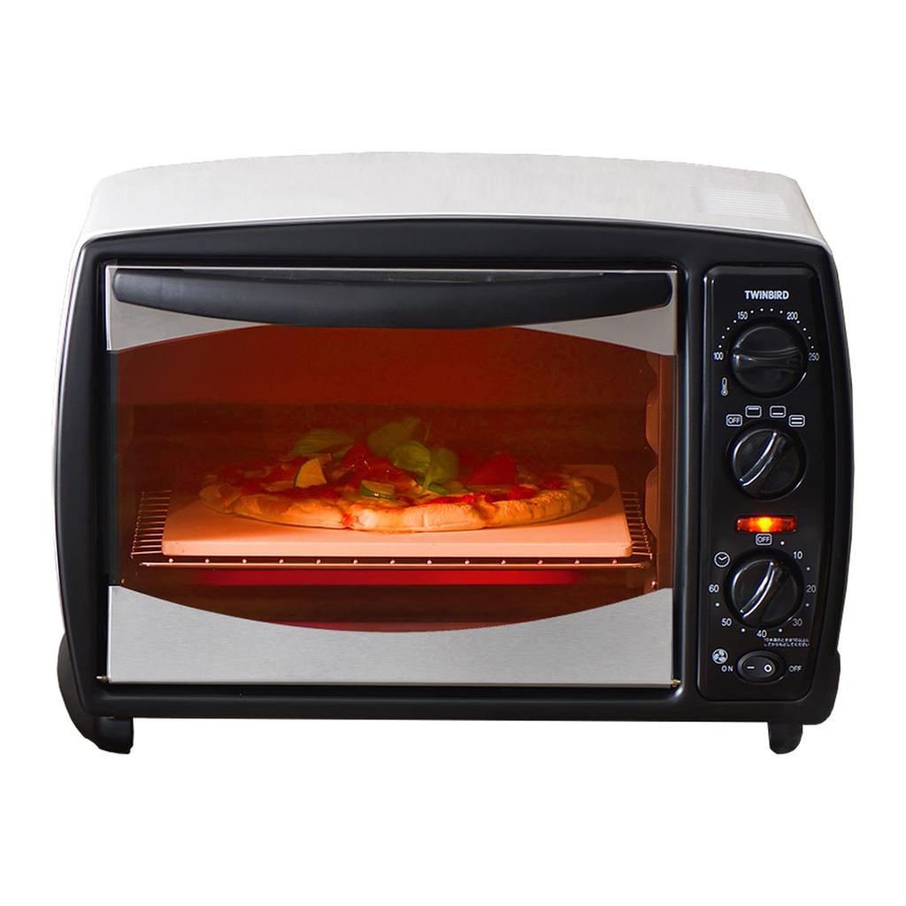 Twin Bird Tsubame Sanjo Oven Convection Oven Temperature Adjustment Heater Switching Handle Top Plate Wire Rack Pizza Plate Scrap Trap Recipe Book