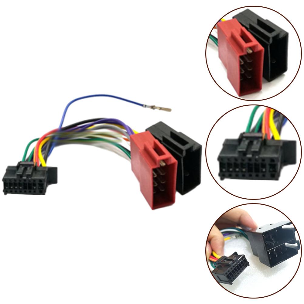 16 Pin Auto Stereo Radio ISO Kabel Adapter Für Pioneer ISO Kabelbaum Stecker Power Adapter Zubehör