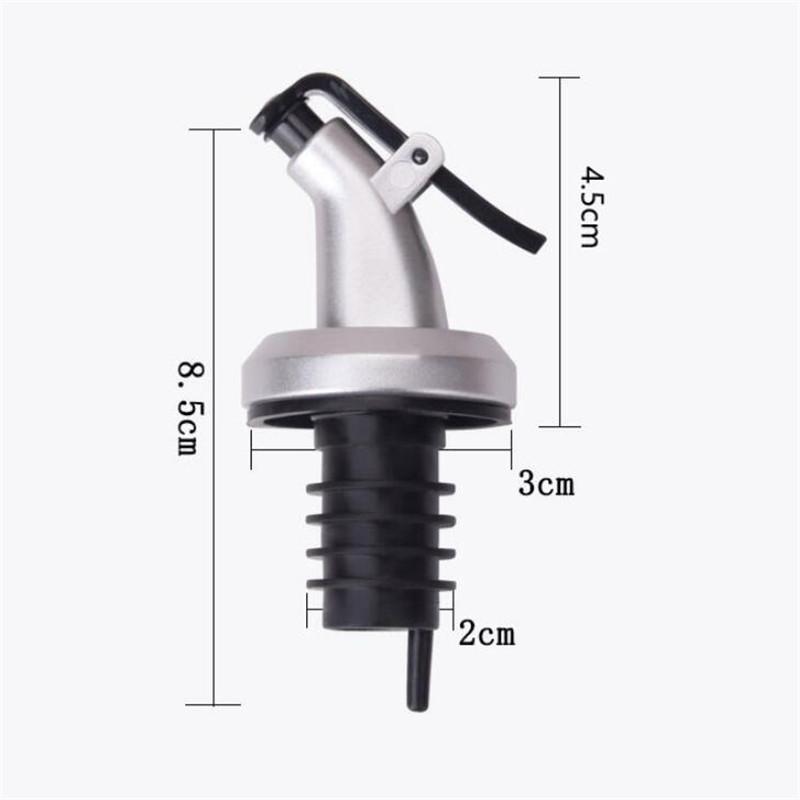

Stainless Steel Whisky Liquor Oil Wine Bottle Pourer Cap Spout Stopper Mouth Dispenser Bartender Bar Accessories Kitchen Tools