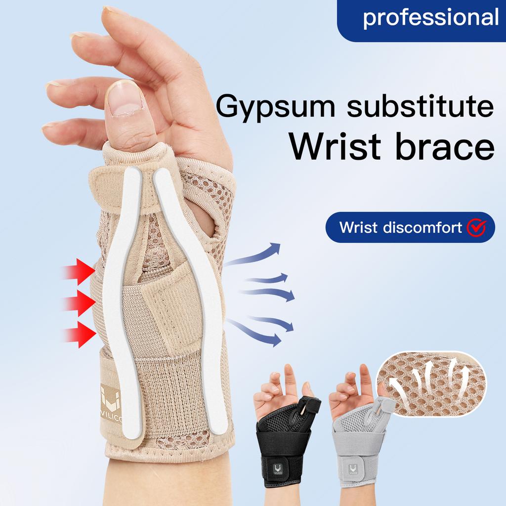 Flexible Splint Wrist Thumb Support Brace For Tendonitis Arthritis Pain Relief Left Right Hand Guard