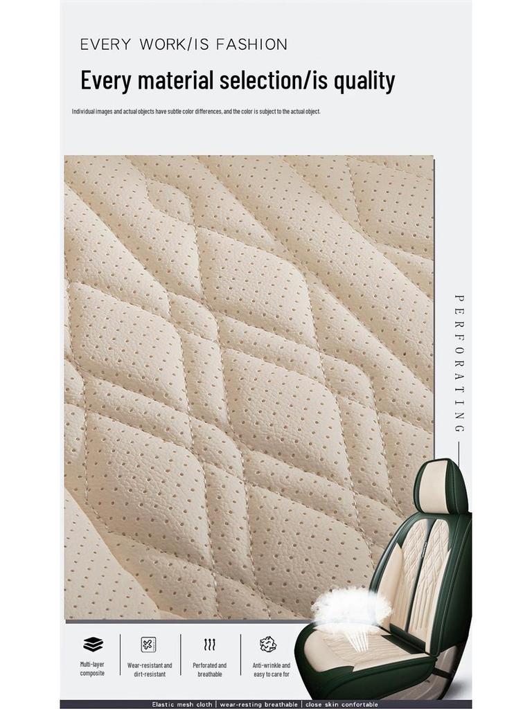 Fundas de Asiento de Cuero Envolvente Completo Baojun 730 para 7 Plazas (2+2+3), Cojines para todas las estaciones.