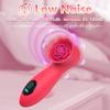 Rose Vibrator For Women Nipple Vagina Clit Stimulator G Spot Vibration Massager Female Masturbator Sex Toys for Adult Supplies