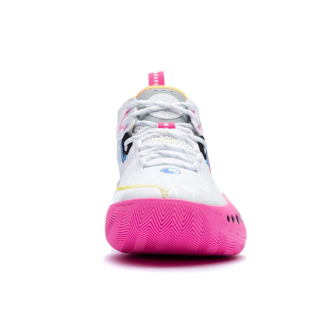 Li-Ning Wade Shadow 3 Na hřiště Bílá Růžová Pánské Tenisky ABPT065-3
