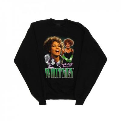 Whitney Houston Damen/Damen I Will Always Love You Homage Sweatshirt