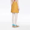 GUCCI FW21 Casual Short Skirts Women's Yellow 609775-ZACQC-7962