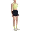 SAUCONY Solid Color Moisture Wicking Breathable Casual Sports Shorts Women Shorts Black SC1239084-1