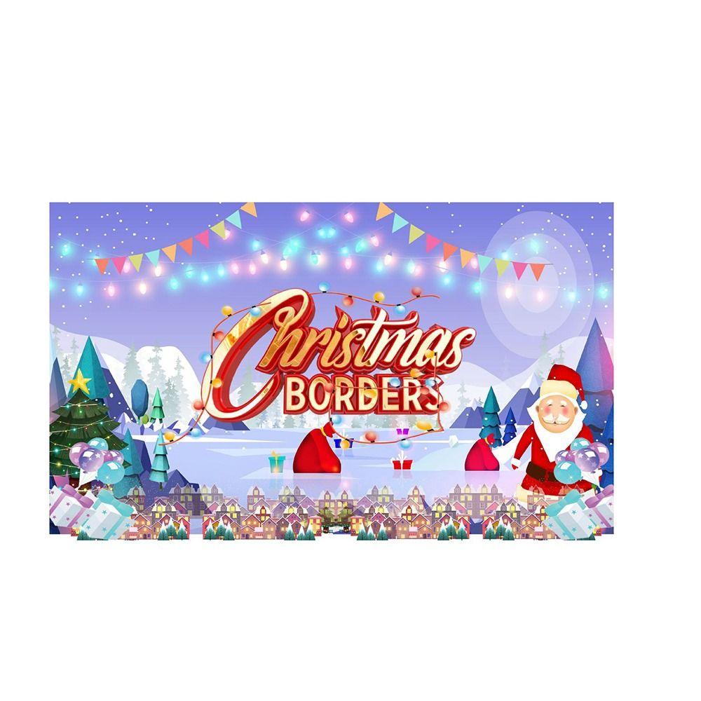 Countdown Party Christmas Background Banner Christmas Decorations  Photography Props