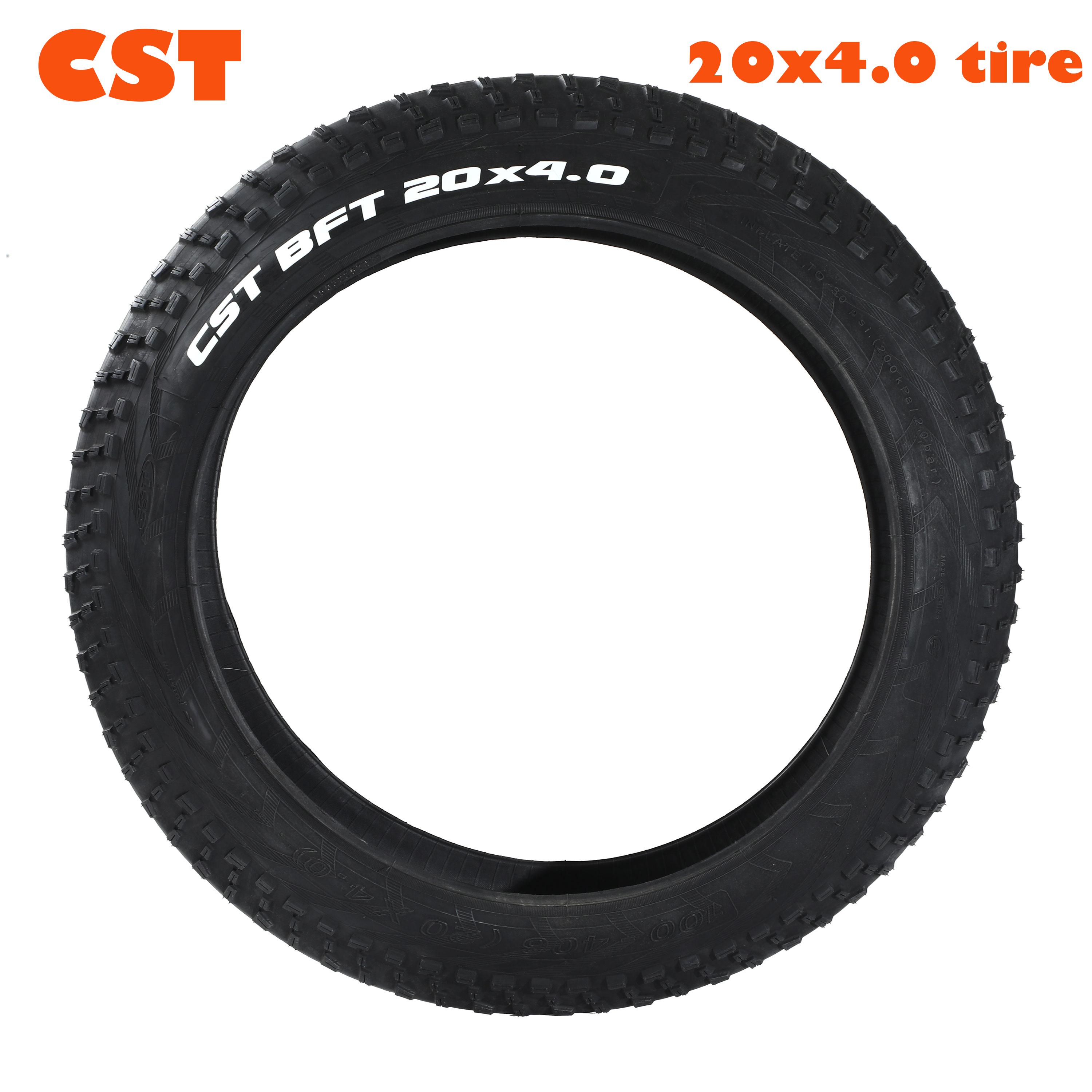 CST BFT 20inch Fat Tire Snow Beach Bicycle Tire 20x4.0 Electric Snowmobile MTB Bicycle Anti-Slip Fat Tire 20X4.0 tire