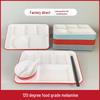 LIJIA Melamine Divided Lunch Plate