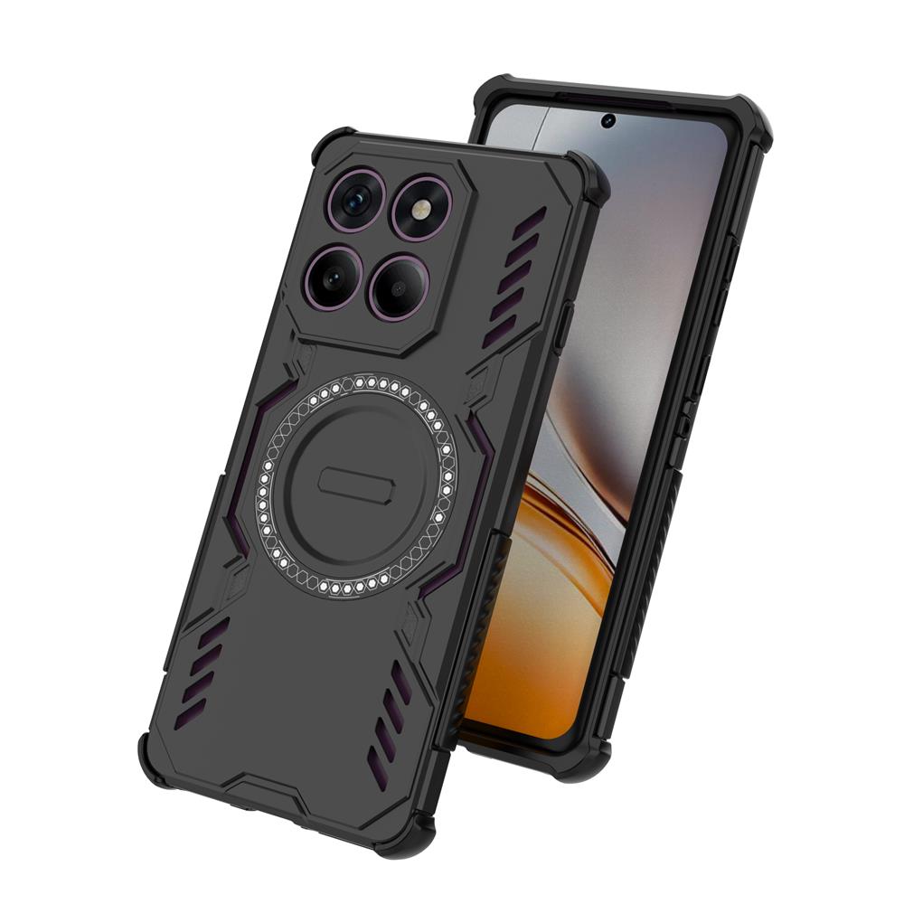 Armor Protective Heat Dissipation Phone Case For Moto Edge 40 50 60 NEO Pro Fusion Cover Magnetic Shockproof Shell Fundas