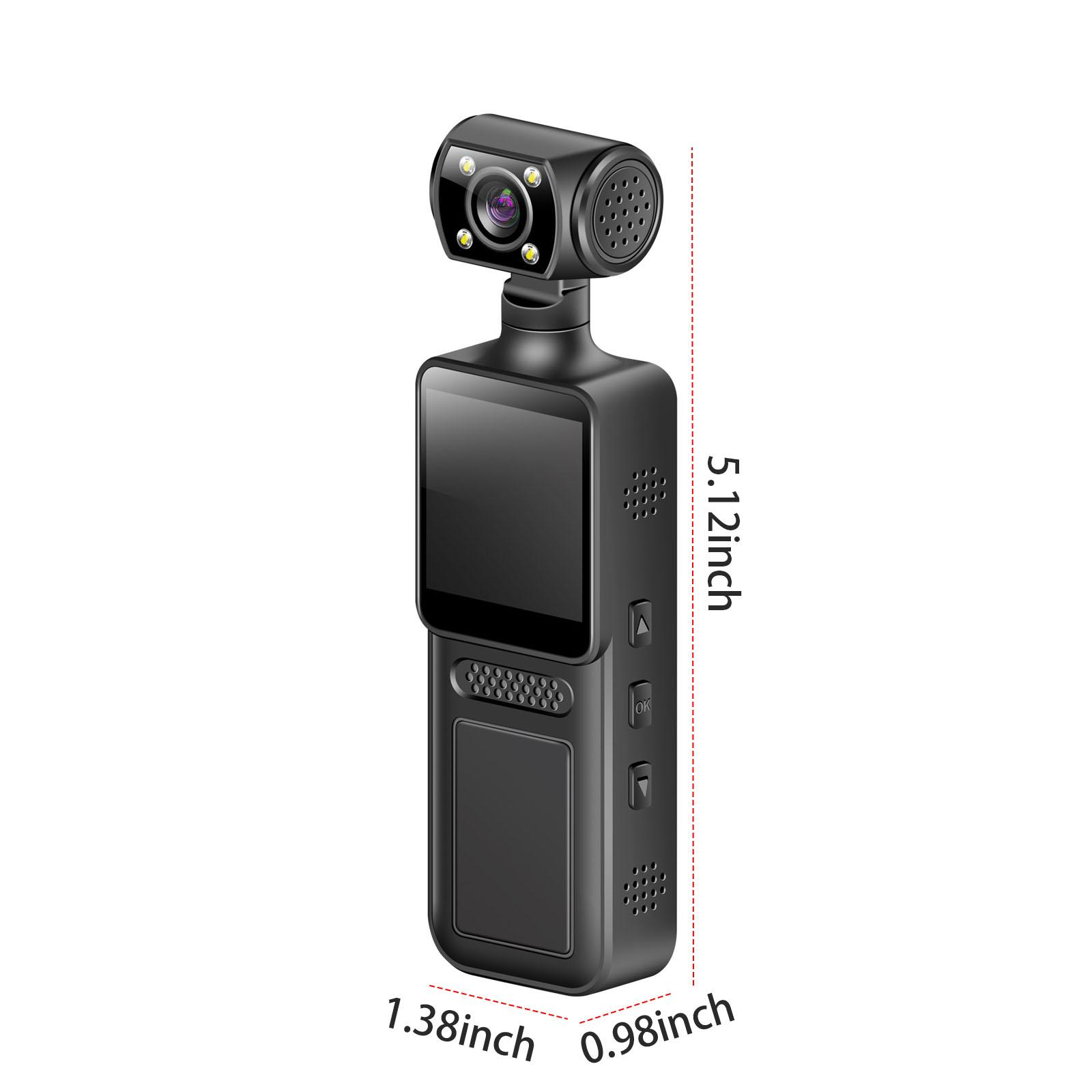

2025 New Mini Camera WIth Wifi Hotspot 4K Portable Digital Video Recorder Body Camera Night Vision DVR Miniature Camcorder