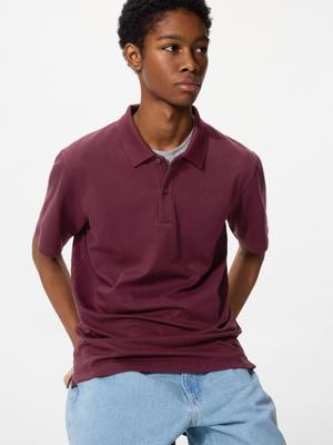 Camisa Polo Piqué de Algodão Airism