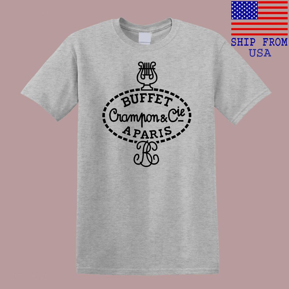 

Buffet Crampon Wind Instruments Men#039;s Grey Size S5XL Unisex T-Shirt XXXXL