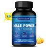 Supliment alimentar cu schinduf, cu rădăcină de maca, vitamine B6, D3, 120 capsule per sticlă
