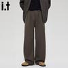 CHOCOOLATEit Herren Retro Lockere Gerade Bein Casual Hose