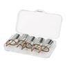 5pcs Reusable Nails Form Nail Art Aluminum Holder Extension Nail Tool Holder Acrylic Extension Equipment Nail Art Manicure Tools