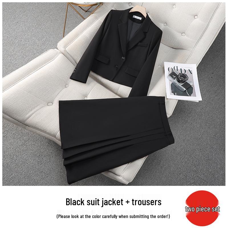 Zihong Professional Women's Interview Suit 2024: New Style for Teacher Qualification Tests & Petite Workwear Attire