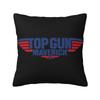 Tom Cruise Maverick Film Top Gun Cushion Covers Soft Luxury Pillow for Sofa