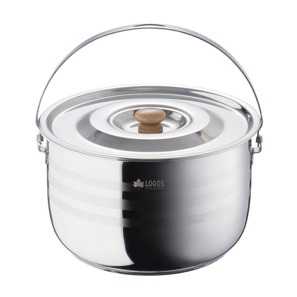 LOGOS 3-Layer Stainless Steel Hanging Pot, Medium, 81210001