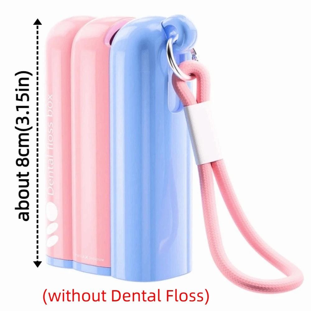 Press-on Automatic Pop Dental Floss Box Dustproof Floss Dispenser Floss Stick Organizer Restaurant