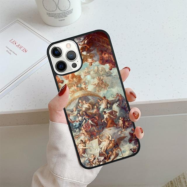 Renaissance Art Painting Phone Case For iPhone 17 Air 13 12 14 15 16  Cover For Apple Pro Max 6S Plus Coque