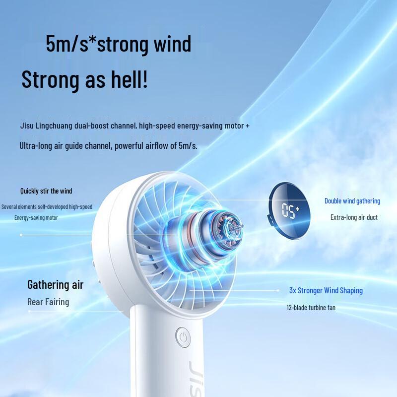 Jisulife Life4 Portable Handheld Mini Fan