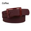 Women Men Belt Adjustable Silicone Candy Color Jelly Rubber Waistband Plastic Buckle