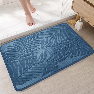 Tappetino da bagno in schiuma transfrontaliero: Tappeto Assorbente e Antiscivolo per Bagno, Soggiorno, Camera da Letto, Cucina, Ingresso.