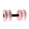 2Pcs Water Dumbbell High Density EVA Foam Pool Weight Women Water Aerobic Weight Loss Floating Exercise Dumbbell Aqua Fitness Barbell